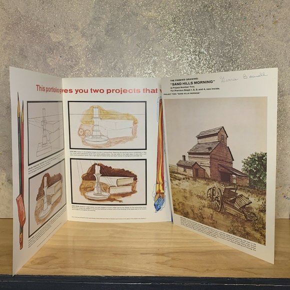 Vintage Craftint Enjoy Perspective in Drawing A New Concept in Art Instruction - Picture 12 of 12